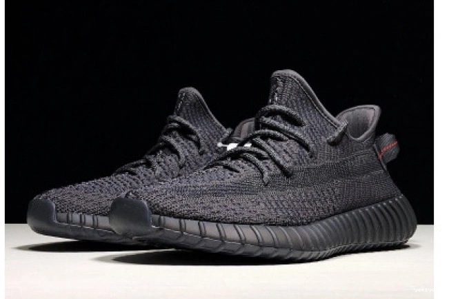BLACK FU9006 350 V2 MENS YEEZY ADIDAS BOOST 0821